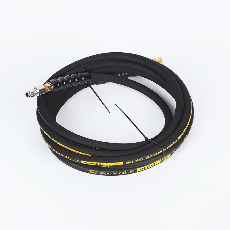 دستگاه شستشوی ماشین لباسشویی با فشار بالا شیلنگ لاستیکی آب خروجی